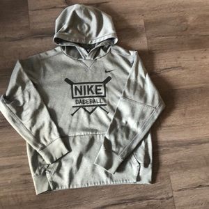 Youth Nike Baseball DriFit Hoodie - Large